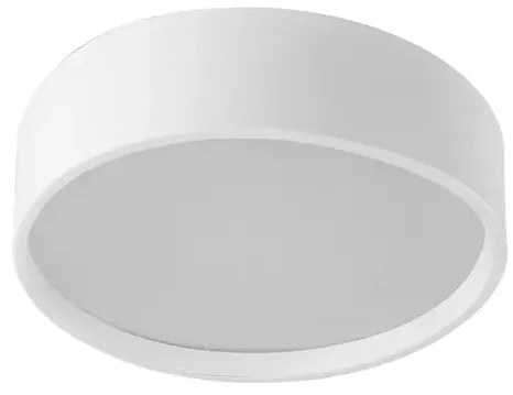 Plafon Sobrepor Aluminio Difusor 45Cm Ravena - BRANCO