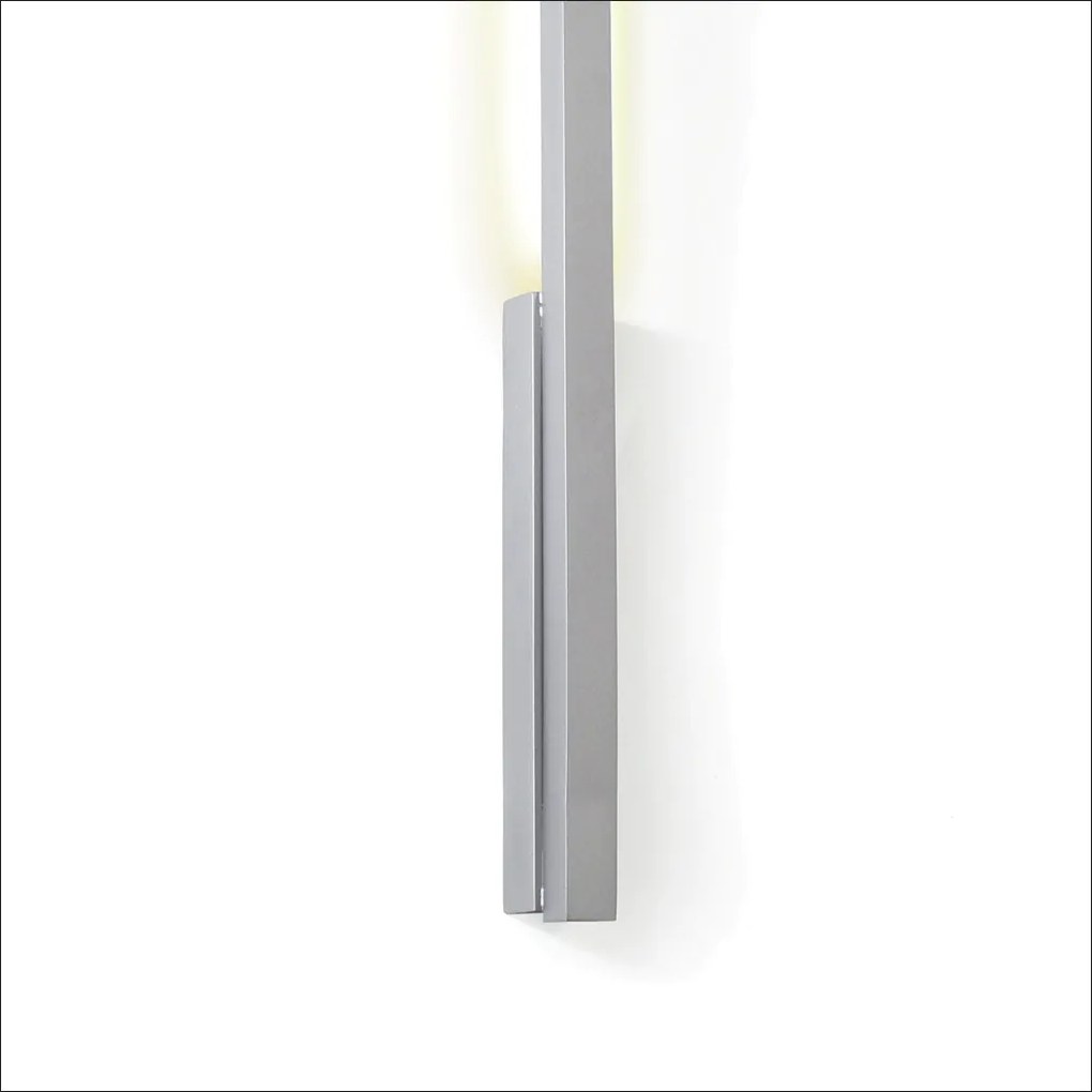 Arandela Corel Desalinhada 4,2X2,6X59,5Cm Fita Led Metal Alumínio - Ol... (COBRE FOSCO, 110v)