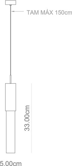 Pendente Cristal De Rocha E Aluminio Rose Gold