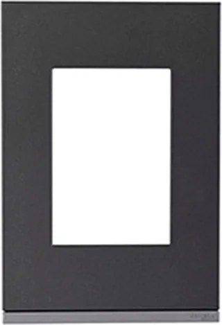 Placa Suporte 4X2 3 Postos Grey Metal Orion Class