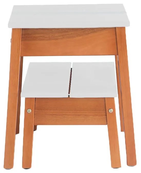 Kit Banqueta Duo Off White - Wood Prime MP 10365
