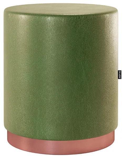 Puff Decorativo Redondo Denver Corano Verde - Sheep Estofados - Verde