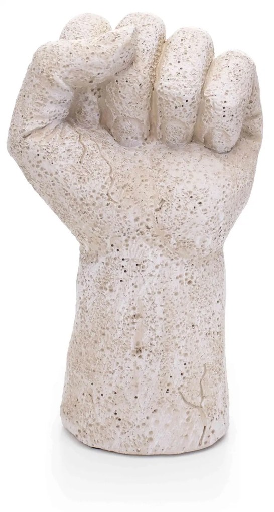 Escultura Mão Em Poliresina Areia 17,5x10x7,5 Cm - D'Rossi
