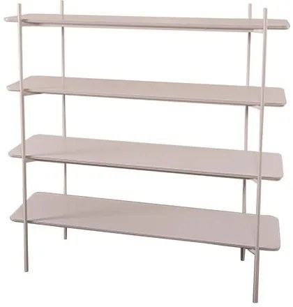 Estante Amalfi Aço Fendi Prateleira Laca Fendi 180cm - 77781 Sun House