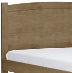 Cama Casal 140cm Pé Madeira Maciça Renzo Freijó F07 - Mpozenat