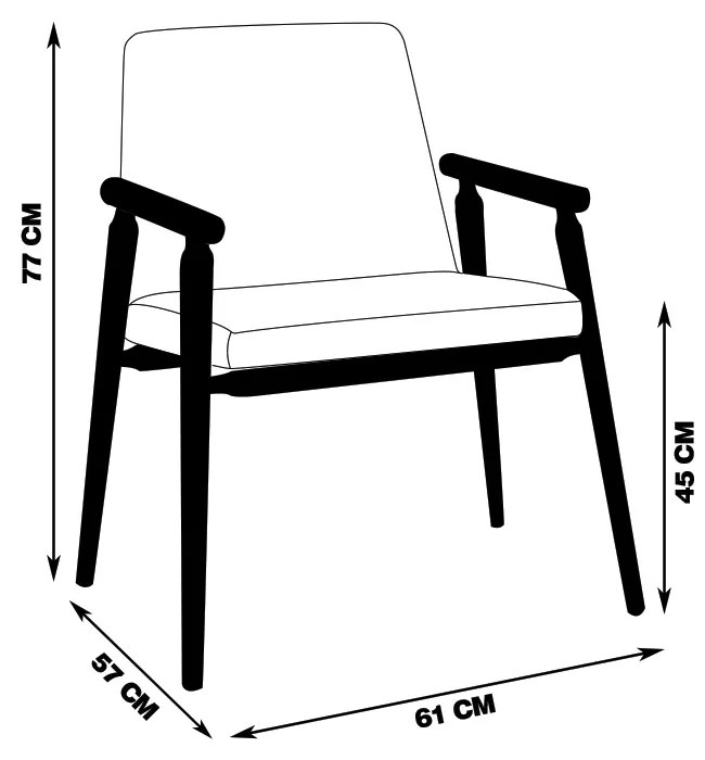 Kit 6 Cadeiras Decorativa Sala de Jantar Sidnei Veludo Verde G17 - Gran Belo