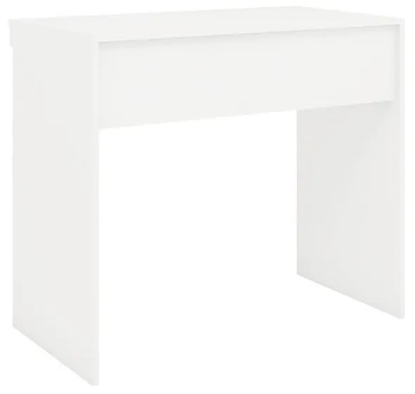 Mesa Escrivaninha Escritório Home Office 1 Gaveta Branco