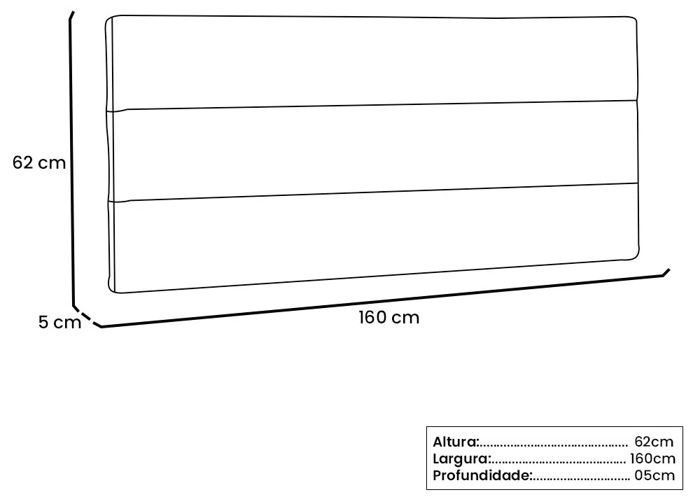 Cabeceira Painel La Italiana Para Cama Box Queen 160 cm Suede - D'Rossi - Azul Marinho