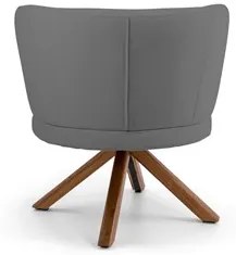 Kit 02 Poltronas Decorativas Melissa Base Giromad Giratória C-416 Linh