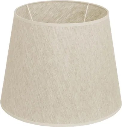 Cupula Para Abajur Tecido Bege 35Cm