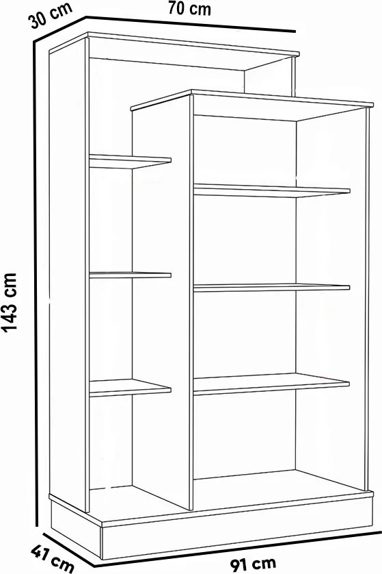 Armário Multiuso 91cm Lavanderia 2 Portas Cirelly A09 - D'Rossi - Atacama e Off White