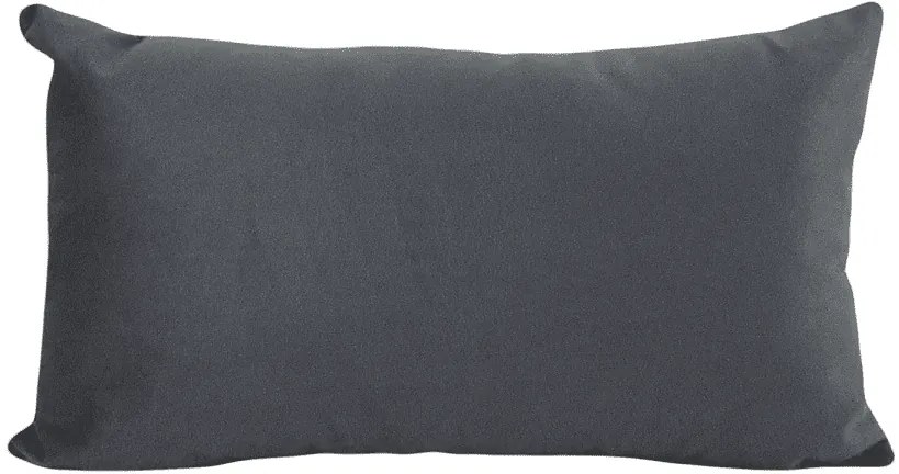 Capa Almofada Suede Cinza Chumbo 30x50cm - LISO