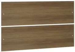 Cabeceira Casal Painel Para Cama 145cm Delphi Avelã L01     - Mpozenat