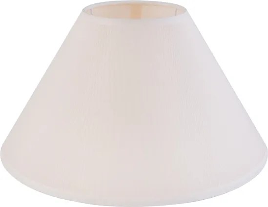 Cupula De Tecido Bege Para Abajur 30Cm