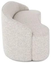 Sofá 2 Lugares para Sala de Estar Living 150cm Theo D06 Linho Pérola -