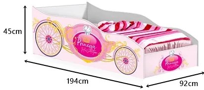 Cama Carro Solteiro Carruagem 200 – Gabrielli Móveis