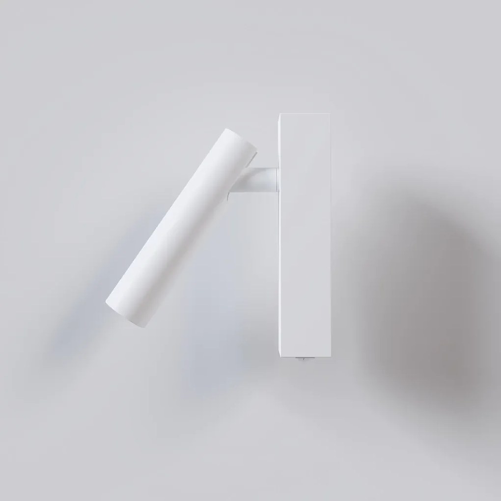 Arandela Focco Articulado 2,5X6,7X12Cm Led 2W 3000K Com Interruptor -... (BRANCO)