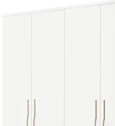 Guarda Roupa Solteiro Slow Motion Spazio F08 Branco - Mpozenato