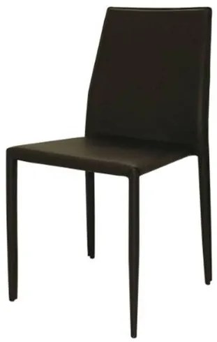 Cadeira Amanda em Metal PVC Marrom - 32868 Sun House