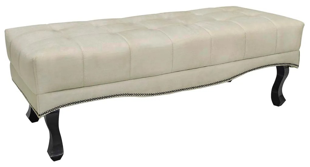 Kit Cabeceira e Recamier Egito SPZ 90cm Veludo - ADJ Decor