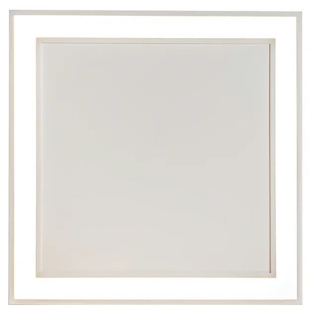 Embutido Convert Pro 42X42X05Cm 36,8W Led Bivolt | Usina 19220/42 (BT - Branco Texturizado, 3000k)