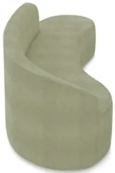 Sofá 4 Lugares Para Sala 220cm Orgânico Wendi Boucle Pistache I01 - M