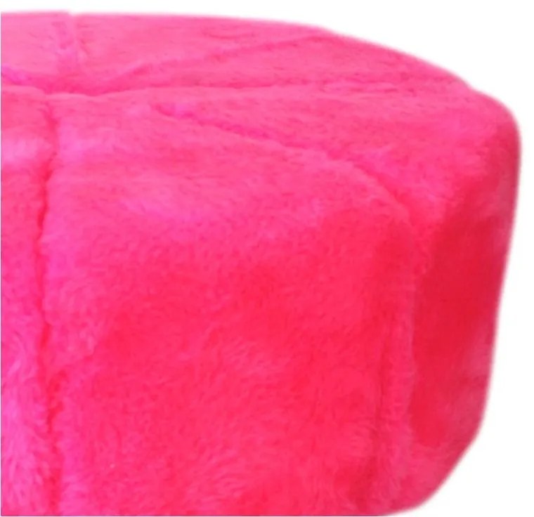 Kit 2 Puffs Decorativos Pés Palito Alaska - Sheep Estofados