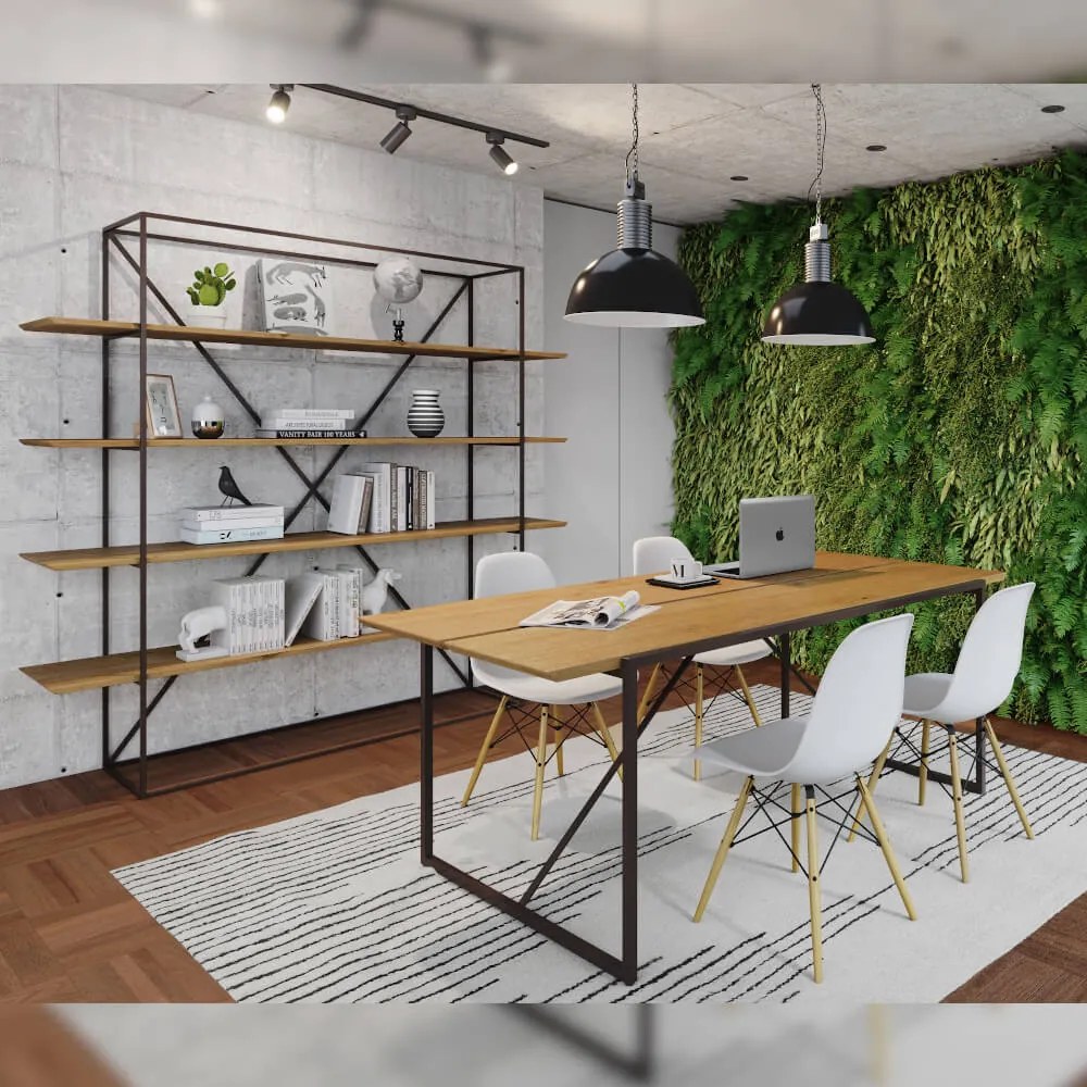 Conjunto de Escritório Lumber -