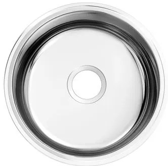 Cuba de Embutir/Sobrepor Docol Riva 30x14 cm em Aço Inox Alto Brilho Sem Válvula