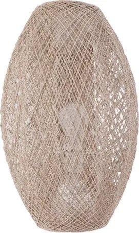 Arandela Juta Rustica Bege