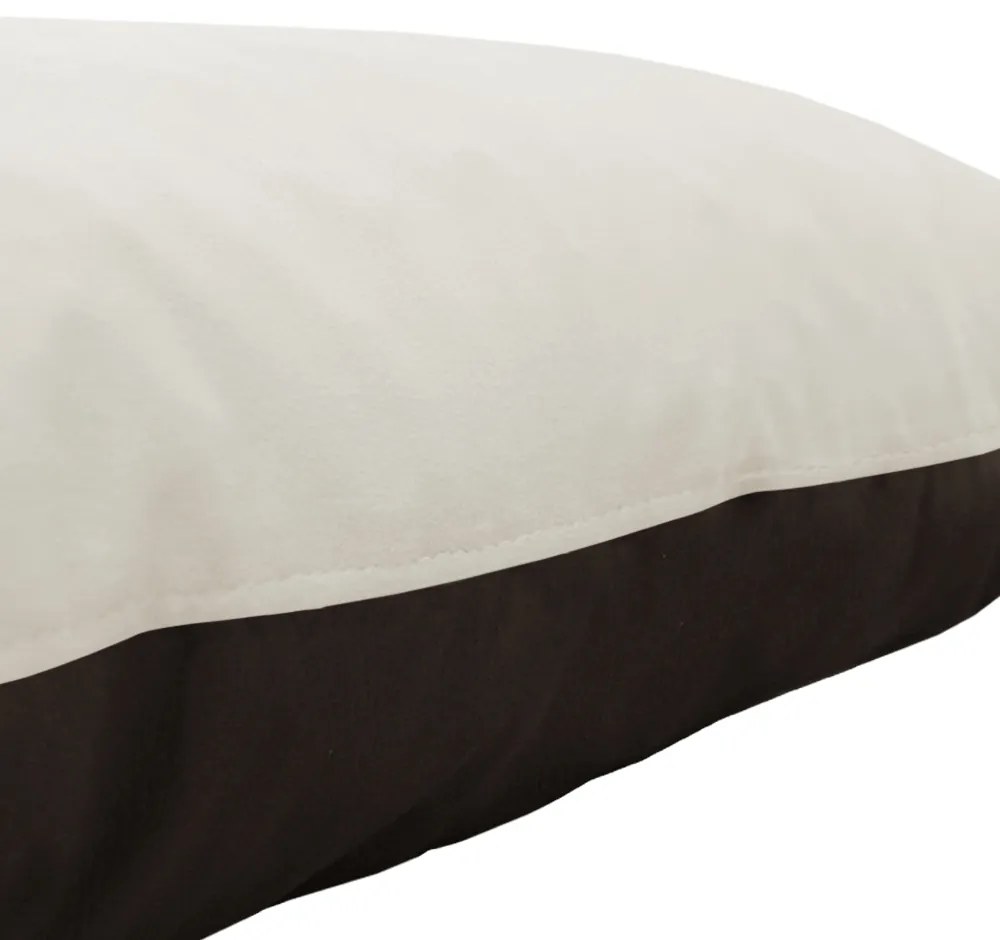Almofada Cama Pet Mila Veludo Cores - Bege