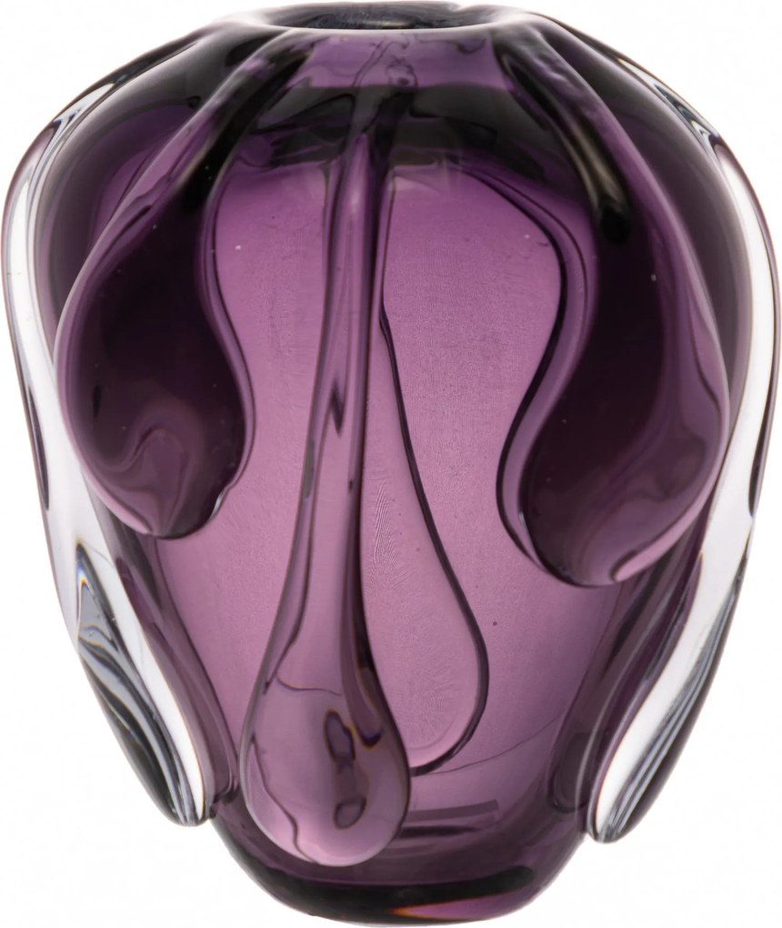 Vaso Murano Fiume M - Ametista  Ametista