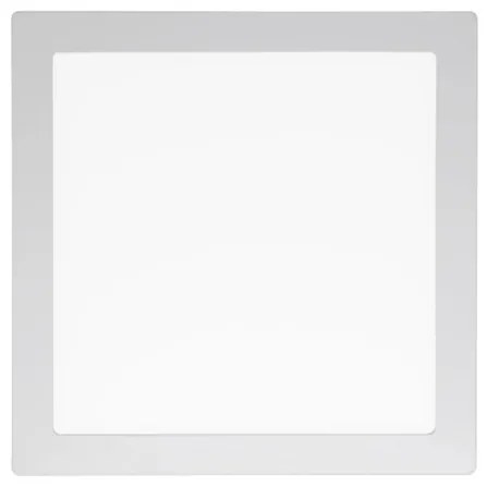 Plafon Led De Sobrepor Quadrado Branco 48W Panel - LED BRANCO QUENTE (3000K)