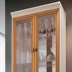 Cristaleira Adega Órfeo e Buffet Sinfonia H01 Off White/Cinamomo - Mpo
