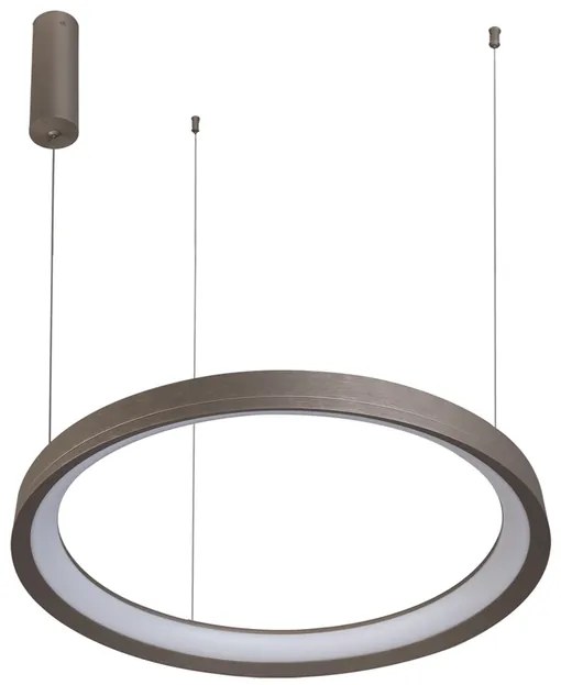 Pendente Led Metal Aluminio 36W 3000K Giro - FENDI