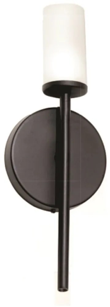 Arandela Fence Haste Vertical Longa Vidro Tubo 12X7,5X40,5Cm 1Xg9 - Ol... (COBRE FOSCO)