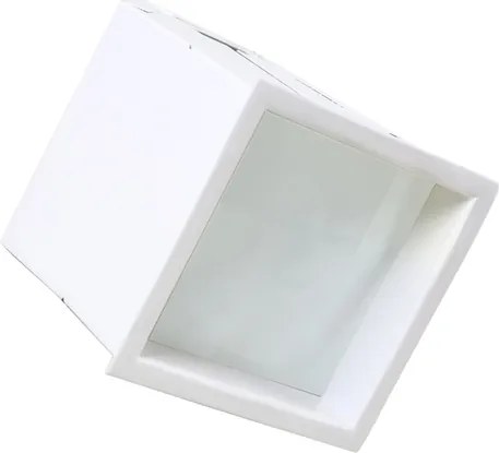 Plafon Embutir Aluminio Branco