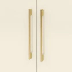 Guarda Roupa Casal 223cm 6 Portas Pernambuco Nature/Champanhe - Vila R