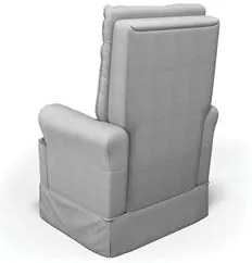 Kit 02 Poltronas de Amamentação e Descanso Com Balanço Laís G05 Linho