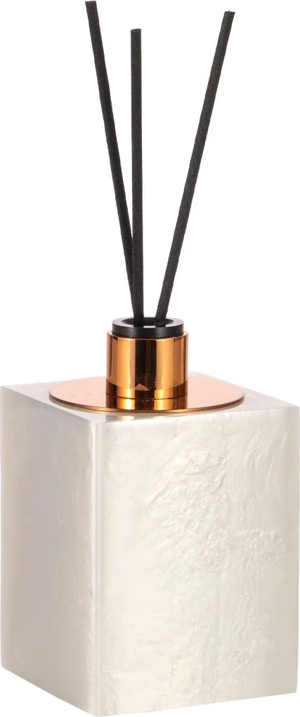 Porta Difusor de Ambientes Resina Madrepérola - Red Gold