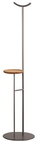 Cabideiro Laine Bandeja Madeira Estrutura Bronze - 77109 Sun House