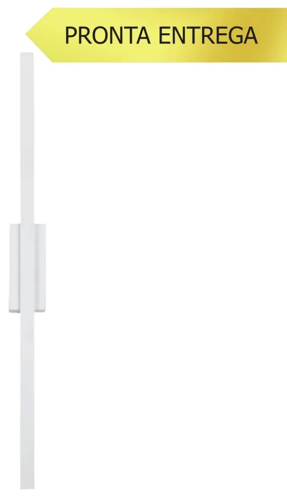Arandela Lineare 60Cm Led 10W 3000K Bivolt Branco - Usina Imports Ui20... (Branco)