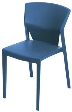 Cadeira Serelepe em Polipropileno Azul Lazuli Im In