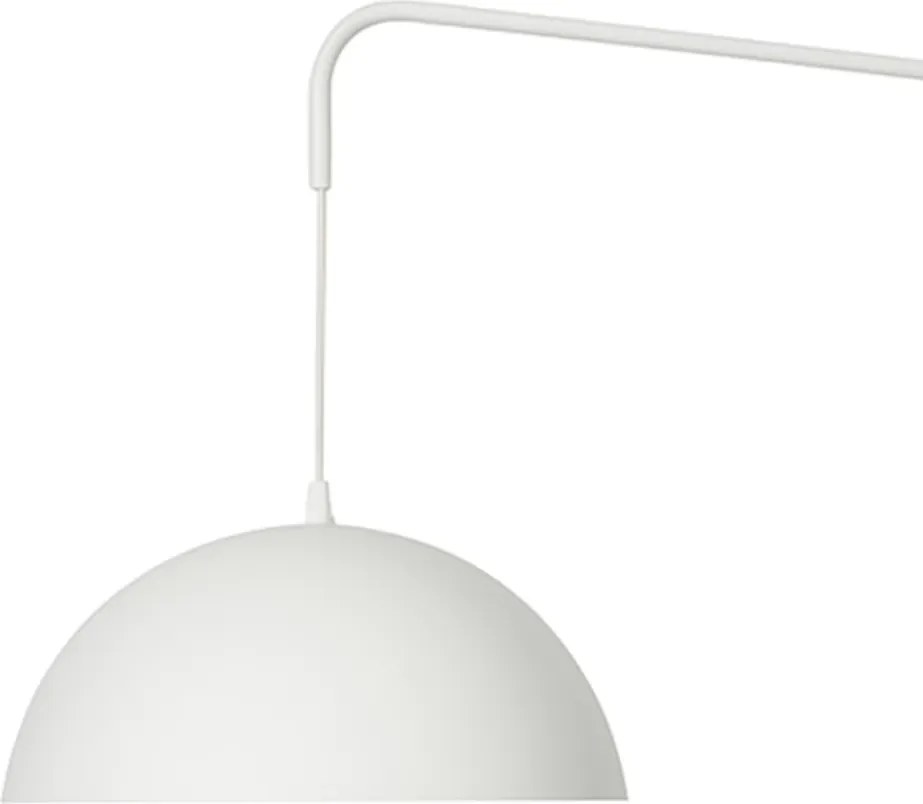 Arandela Yoná 32X95,2X44,2Cm 1Xe27 Braço Haste E Cúpula Alumínio - Usi... (OL-F - Verde Oliva Fosco)