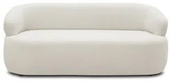 Sofá 2 Lugares Living Orgânico Sala de Estar 140cm Conka F05 Boucle Of