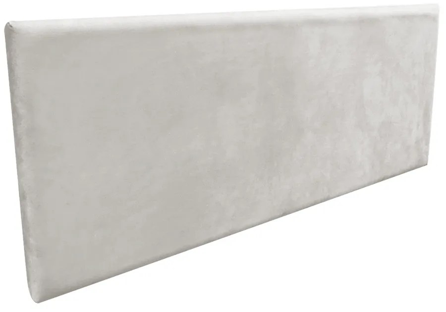 Cabeceira Casal Queen Cama Box 160cm Painel Clean Suede M11 - D'Rossi - Cinza