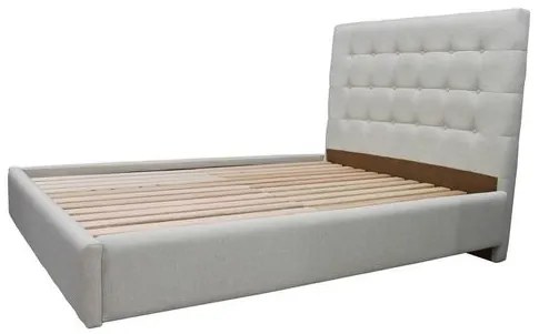 Conjunto Cama Oslo Linho Bege com Colchão Sun Tech Casal 138cm - 67323 Sun House