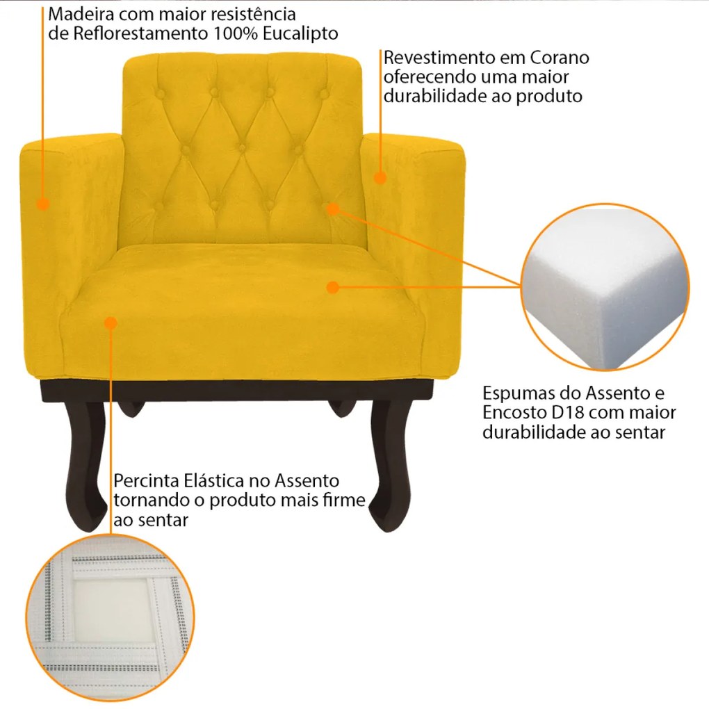 Poltrona Classic Corano - ADJ Decor