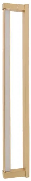 Arandela Led Aluminio Dourado 8,8w 127v 3000k Fit15