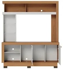 Estante Painel para TV 50 Pol Minas C05 Freijó/Off White - Mpozenato